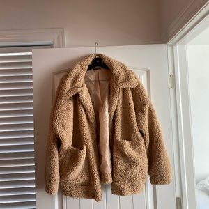 Brown Teddy Jacket